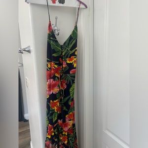 Lulu's Hawaiian floral maxi dress